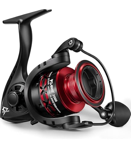 Amazon | Sougayilang スピニングリール 軽量ウルトラスムーズ